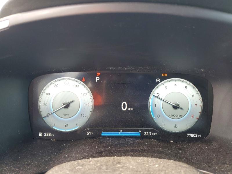 2022 Hyundai Santa Fe მანქანა იყიდება აუქციონზე, vin: 5NMS4DAL5NH452367, აუქციონის ნომერი: 53526116