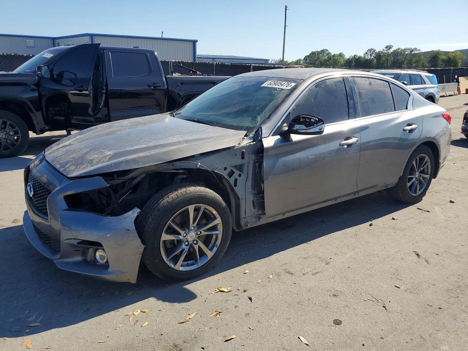 52905476 :رقم المزاد ، JN1EV7AR3HM840813 vin ، 2017 Infiniti Q50 مزاد بيع