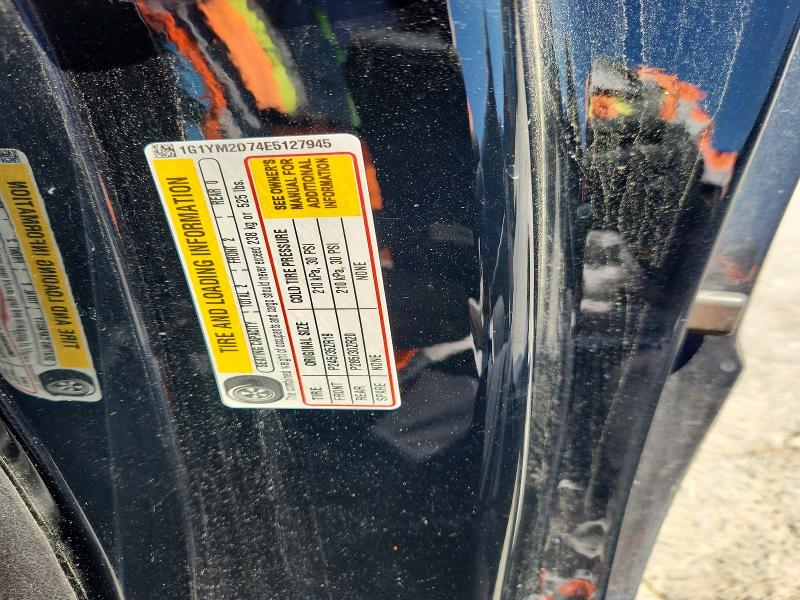 2014 Chevrolet Corvette მანქანა იყიდება აუქციონზე, vin: 1G1YM2D74E5127945, აუქციონის ნომერი: 53509836