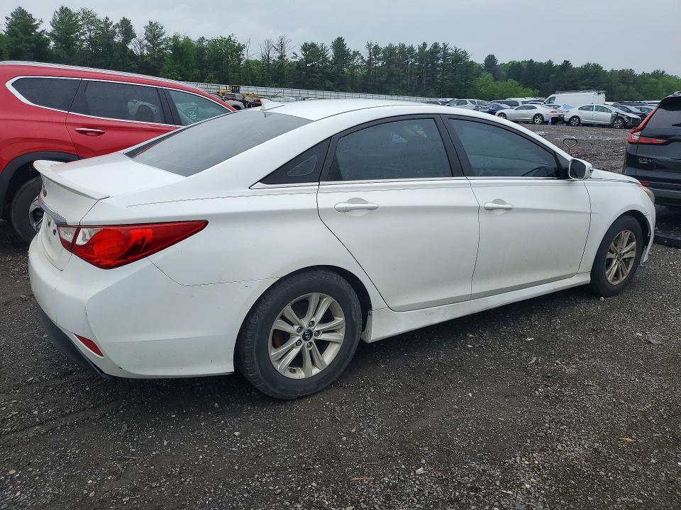 2014 Hyundai Sonata მანქანა იყიდება აუქციონზე, vin: 5NPEB4AC7EH881225, აუქციონის ნომერი: 54500286
