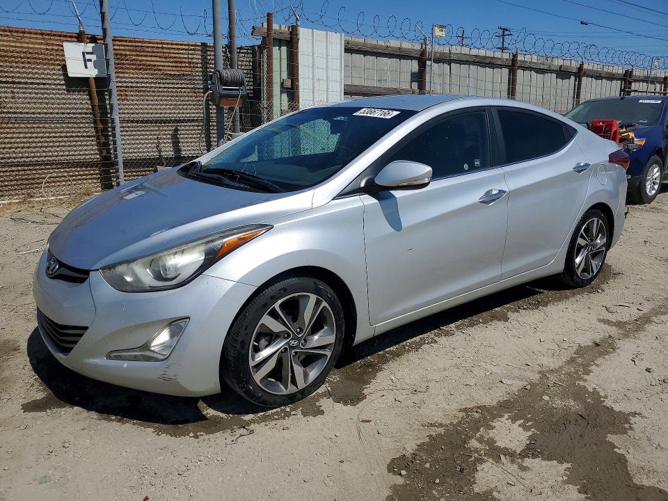 53667166 :رقم المزاد ، 5NPDH4AE7FH567183 vin ، 2015 Hyundai Elantra مزاد بيع