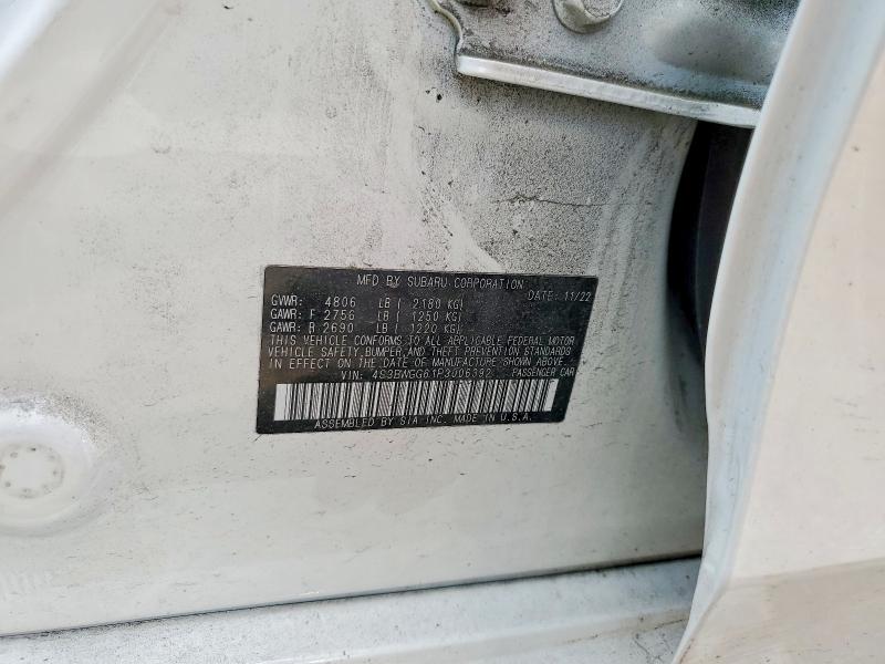 53246956 :رقم المزاد ، 4S3BWGG61P3006392 vin ، 2023 Subaru Legacy مزاد بيع