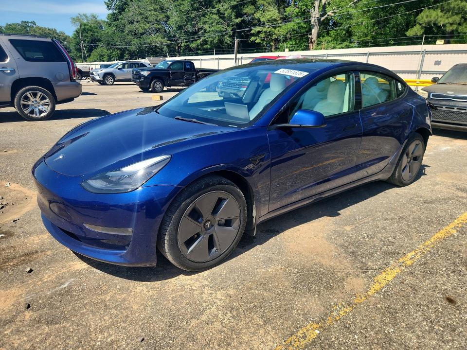 Продаж на аукціоні авто 2022 Tesla Model 3, vin: 5YJ3E1EB8NF342917, номер лоту: 52851626