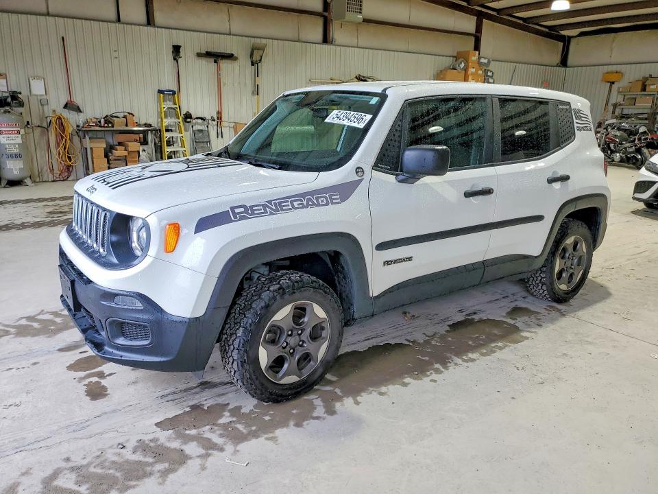 Продажа на аукционе авто 2018 Jeep Renegade, vin: ZACCJBAH6JPJ16869, номер лота: 54394596