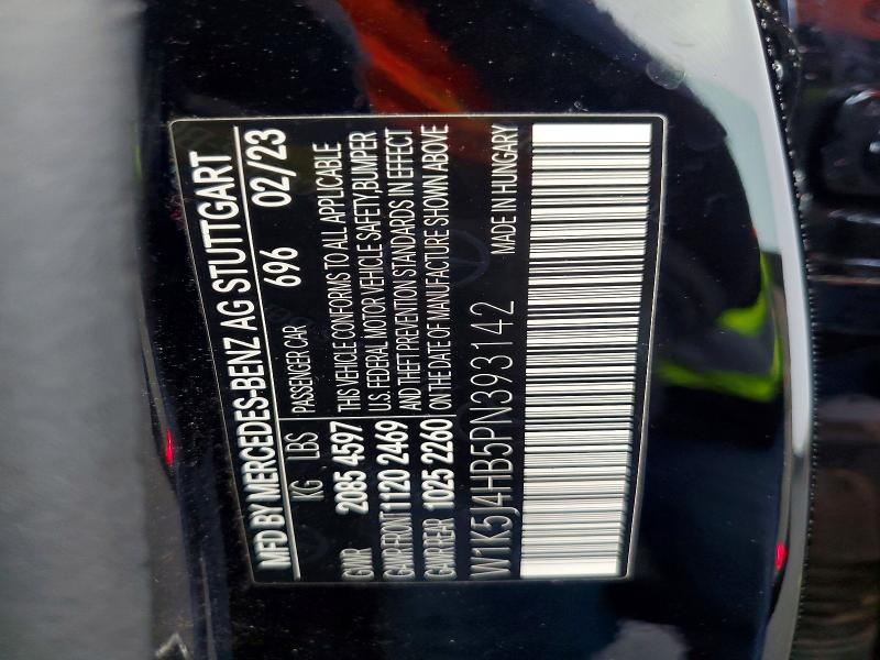 Продажа на аукционе авто 2023 Mercedes-benz Cla, vin: W1K5J4HB5PN393142, номер лота: 53108446