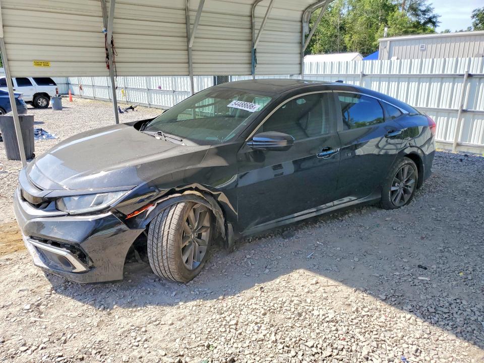 Auction sale of the 2020 Honda Civic, vin: 19XFC1F37LE007807, lot number: 54488686