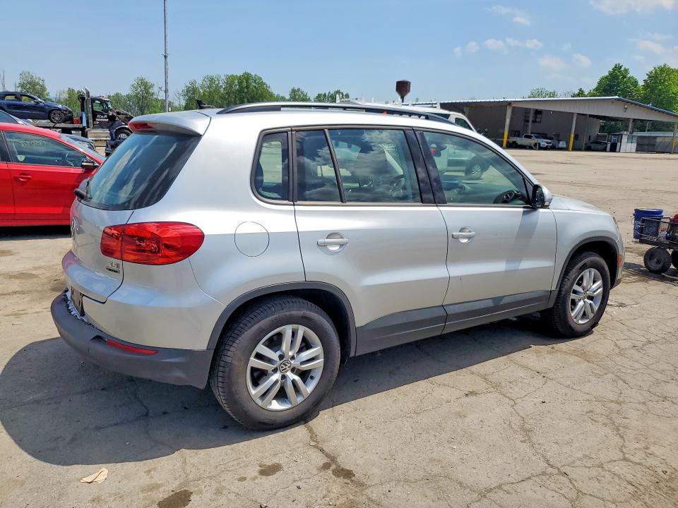 53694856 :رقم المزاد ، WVGBV7AX9HK021830 vin ، 2017 Volkswagen Tiguan مزاد بيع
