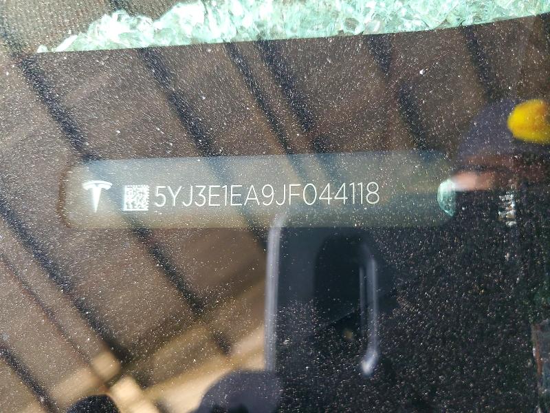 Продаж на аукціоні авто 2018 Tesla Model 3, vin: 5YJ3E1EA9JF044118, номер лоту: 55444306