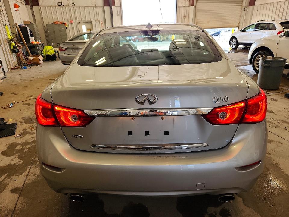 52446416 :رقم المزاد ، JN1BV7AR1EM707529 vin ، 2014 Infiniti Q50 مزاد بيع