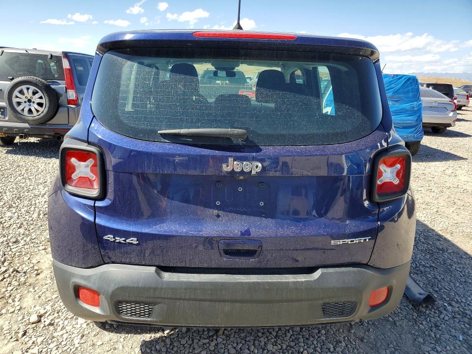 2018 Jeep Renegade მანქანა იყიდება აუქციონზე, vin: ZACCJBAB5JPG89129, აუქციონის ნომერი: 54226786