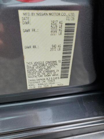 Aukcja sprzedaży 2016 Nissan Altima, vin: 1N4AL3APXGN325105, numer aukcji: 55144176