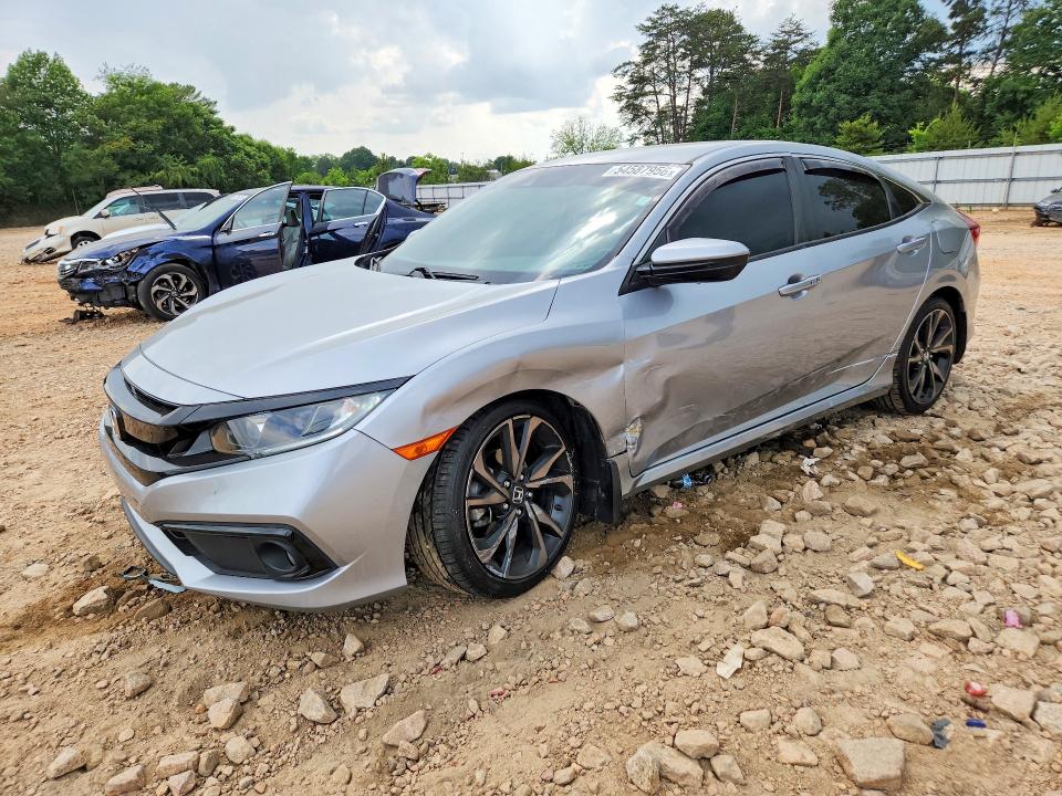 2021 Honda Civic მანქანა იყიდება აუქციონზე, vin: 2HGFC2F85MH532521, აუქციონის ნომერი: 54587956
