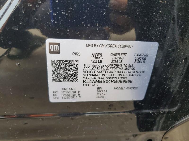 53232246 :رقم المزاد ، KL4AMBS24RB069966 vin ، 2024 Buick Encore Gx مزاد بيع
