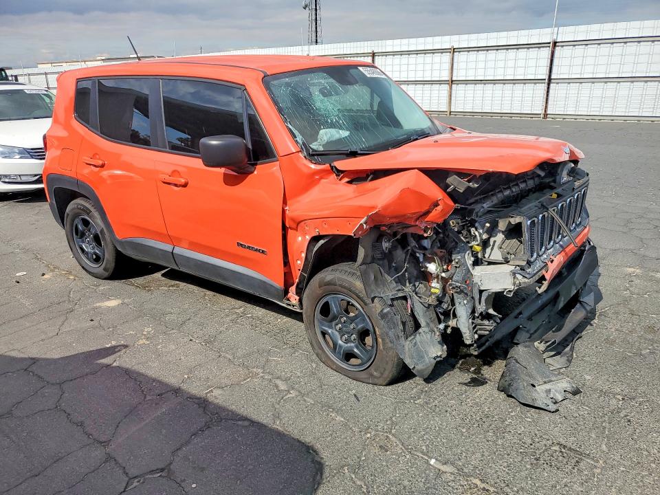 55548866 :رقم المزاد ، ZACCJBAT8GPD79655 vin ، 2016 Jeep Renegade مزاد بيع
