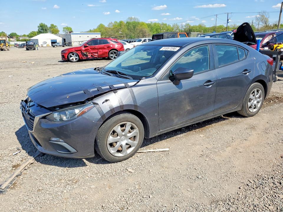 2015 Mazda 3 მანქანა იყიდება აუქციონზე, vin: 3MZBM1U75FM132457, აუქციონის ნომერი: 51857096