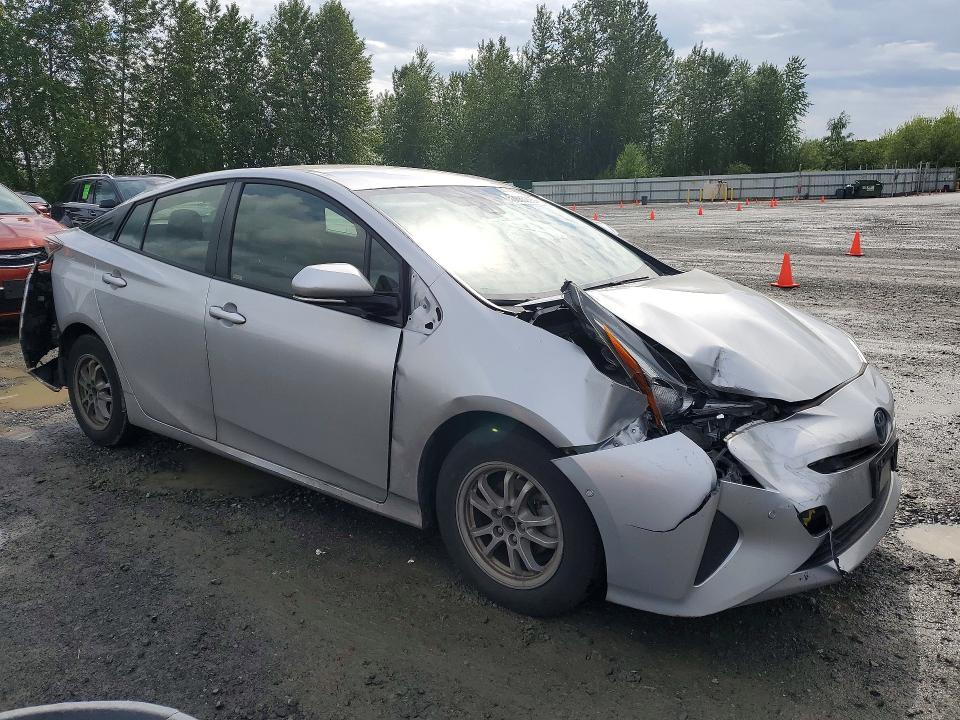 Aukcja sprzedaży 2018 Toyota Prius, vin: JTDKBRFU5J3058753, numer aukcji: 53885296