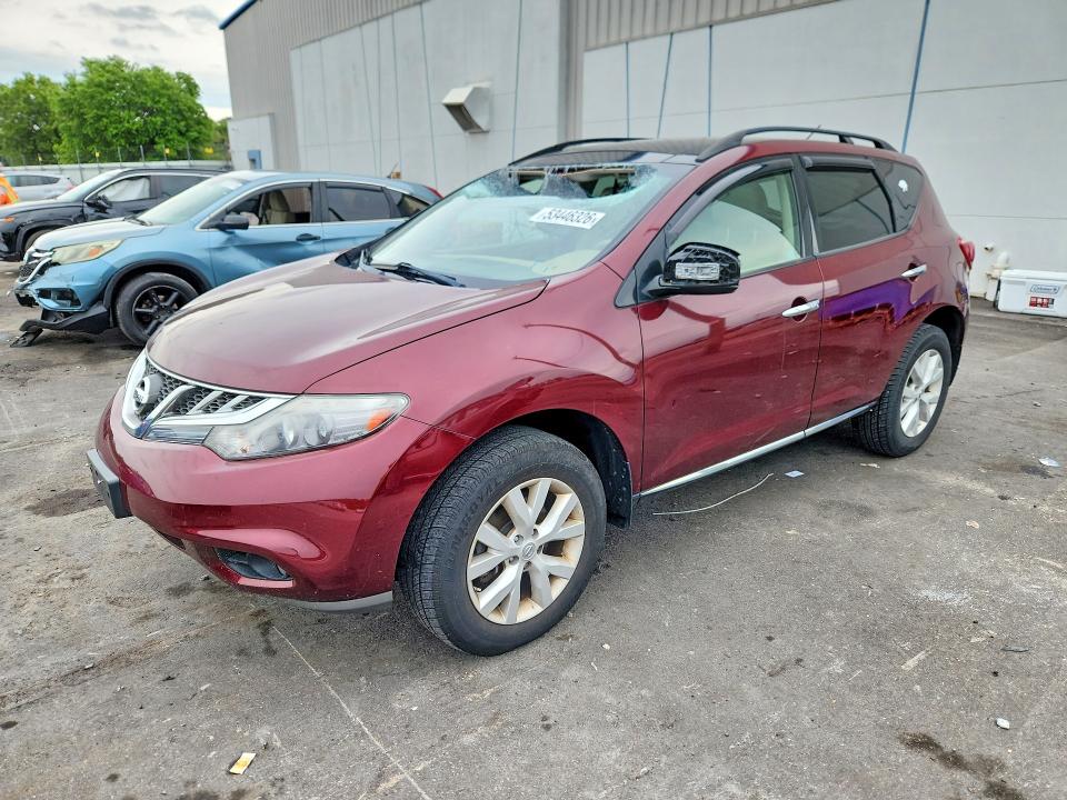 53446326 :رقم المزاد ، JN8AZ1MU4CW106258 vin ، 2012 Nissan Murano مزاد بيع