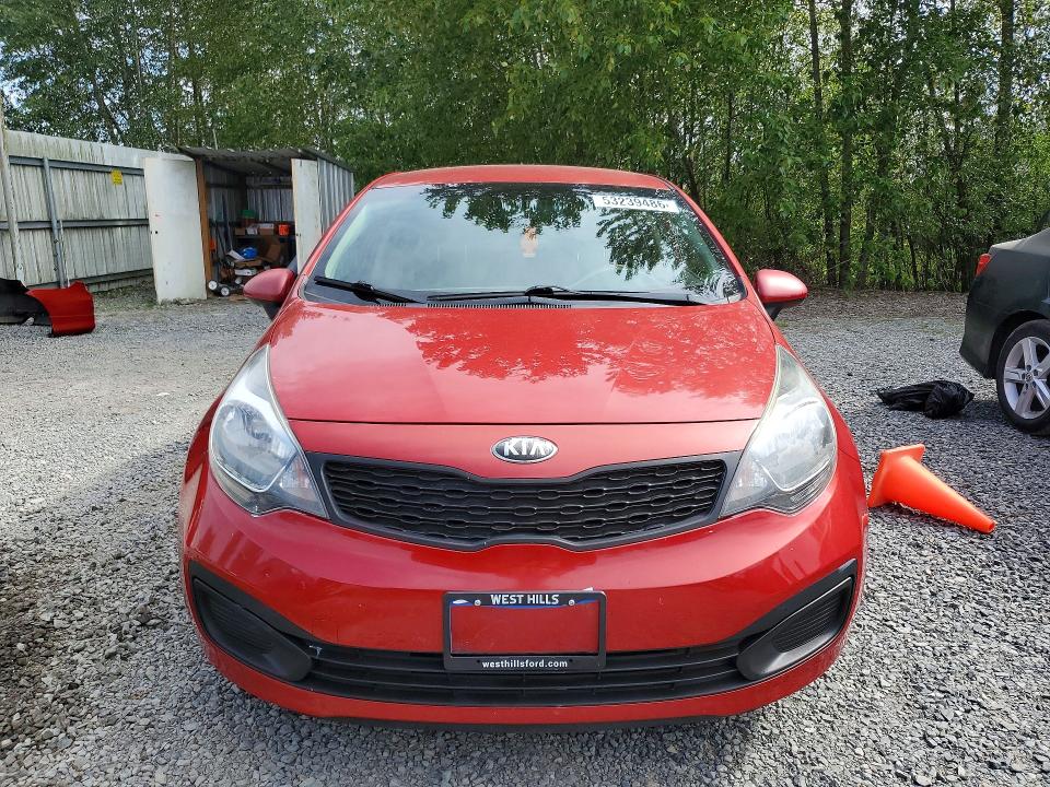 2014 Kia Rio მანქანა იყიდება აუქციონზე, vin: KNADM4A38E6395262, აუქციონის ნომერი: 53239486