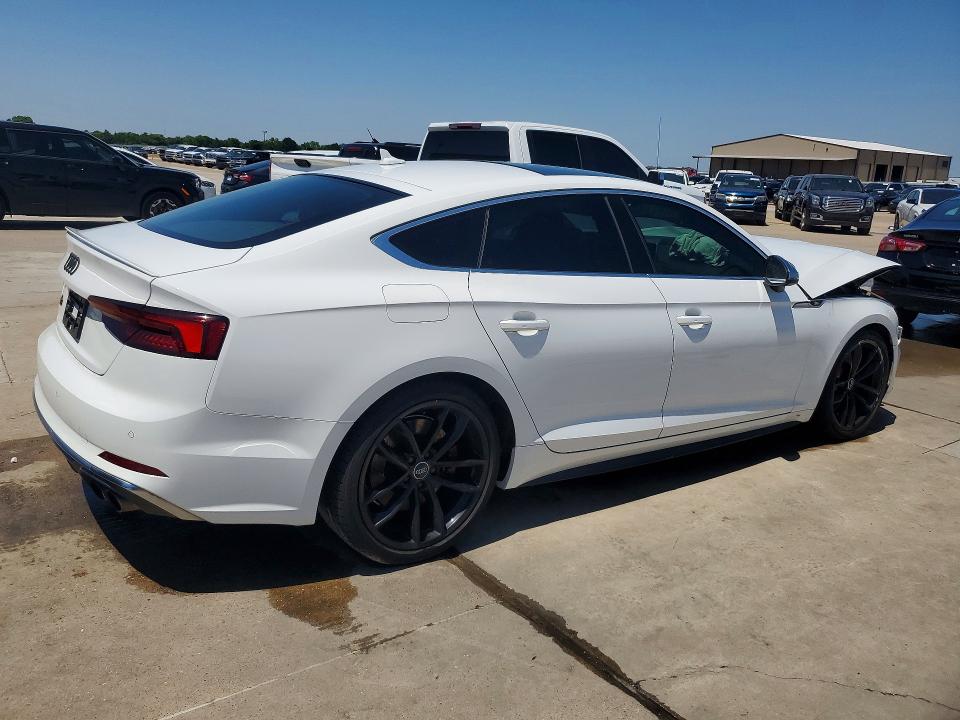 2019 Audi S5 მანქანა იყიდება აუქციონზე, vin: WAUB4CF51KA002450, აუქციონის ნომერი: 53293376