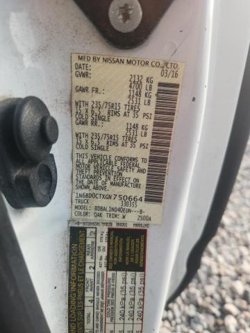 Aukcja sprzedaży 2016 Nissan Frontier, vin: 1N6BD0CTXGN750664, numer aukcji: 53946156