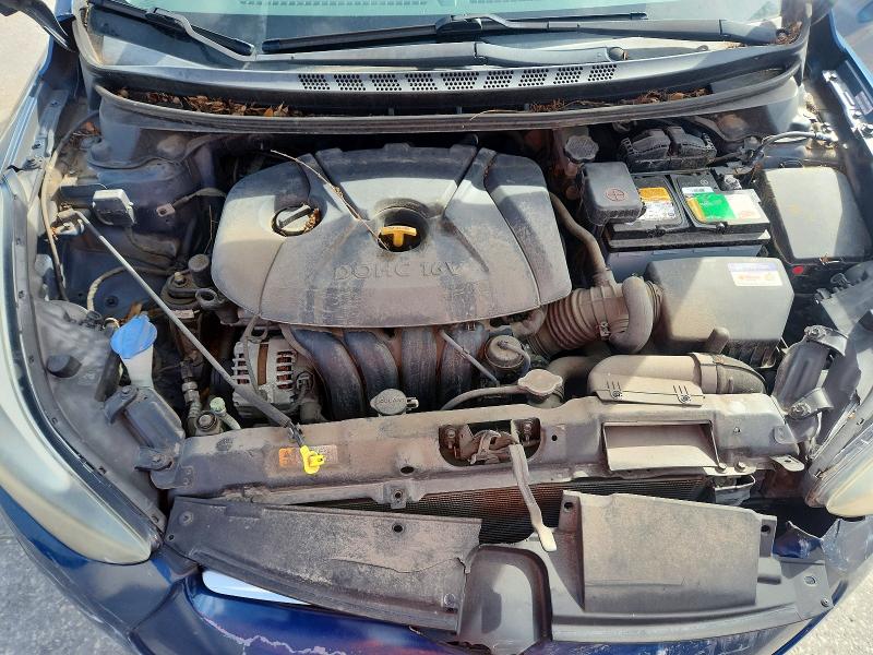 2014 Hyundai Elantra მანქანა იყიდება აუქციონზე, vin: KMHDH4AE8EU166743, აუქციონის ნომერი: 51425576