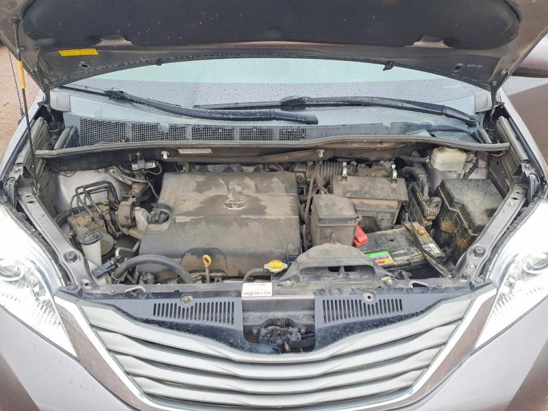 2013 Toyota Sienna მანქანა იყიდება აუქციონზე, vin: 5TDYK3DC7DS376961, აუქციონის ნომერი: 54288886