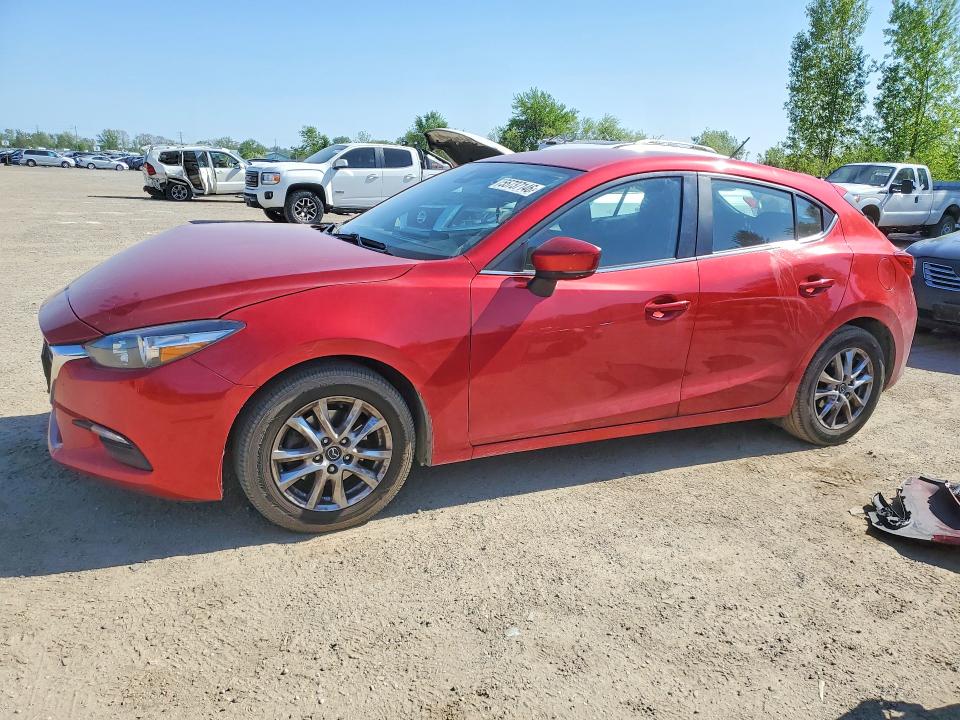 Продажа на аукционе авто 2018 Mazda 3, vin: JM1BN1L70J1159914, номер лота: 55737146