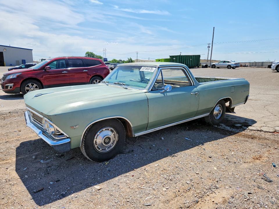 1966 Chev El Camino მანქანა იყიდება აუქციონზე, vin: 136806K187505, აუქციონის ნომერი: 53165376