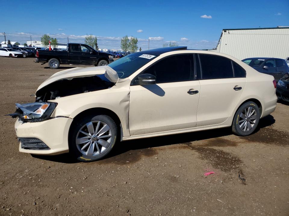 2015 Volkswagen Jetta მანქანა იყიდება აუქციონზე, vin: 3VW2K7AJXFM334459, აუქციონის ნომერი: 54175726