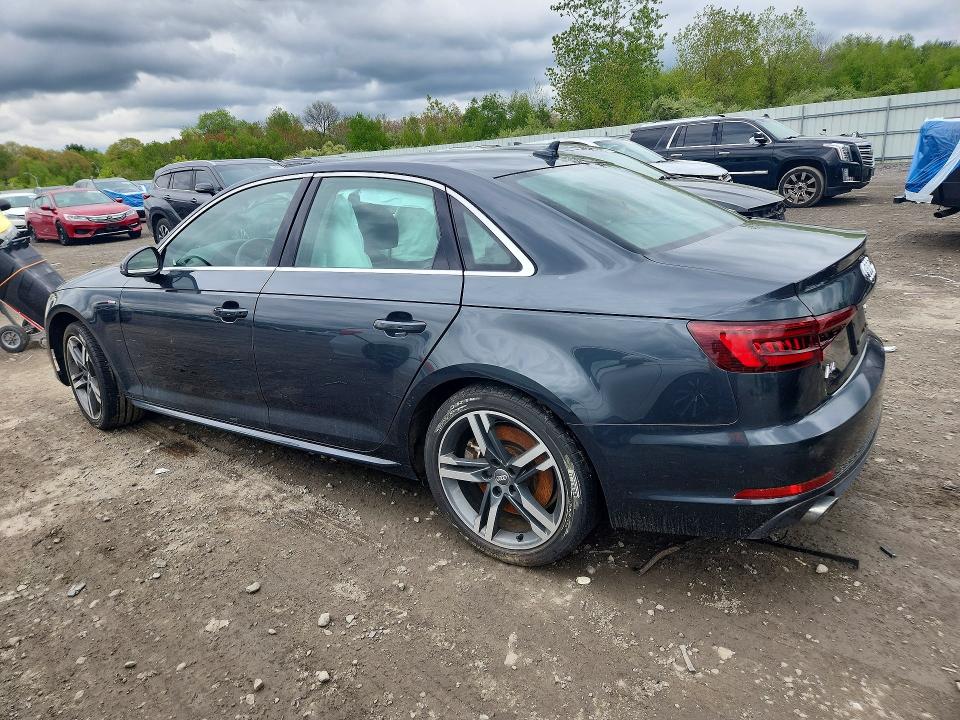 2018 Audi A4 მანქანა იყიდება აუქციონზე, vin: WAUFNAF43JN007912, აუქციონის ნომერი: 53762936