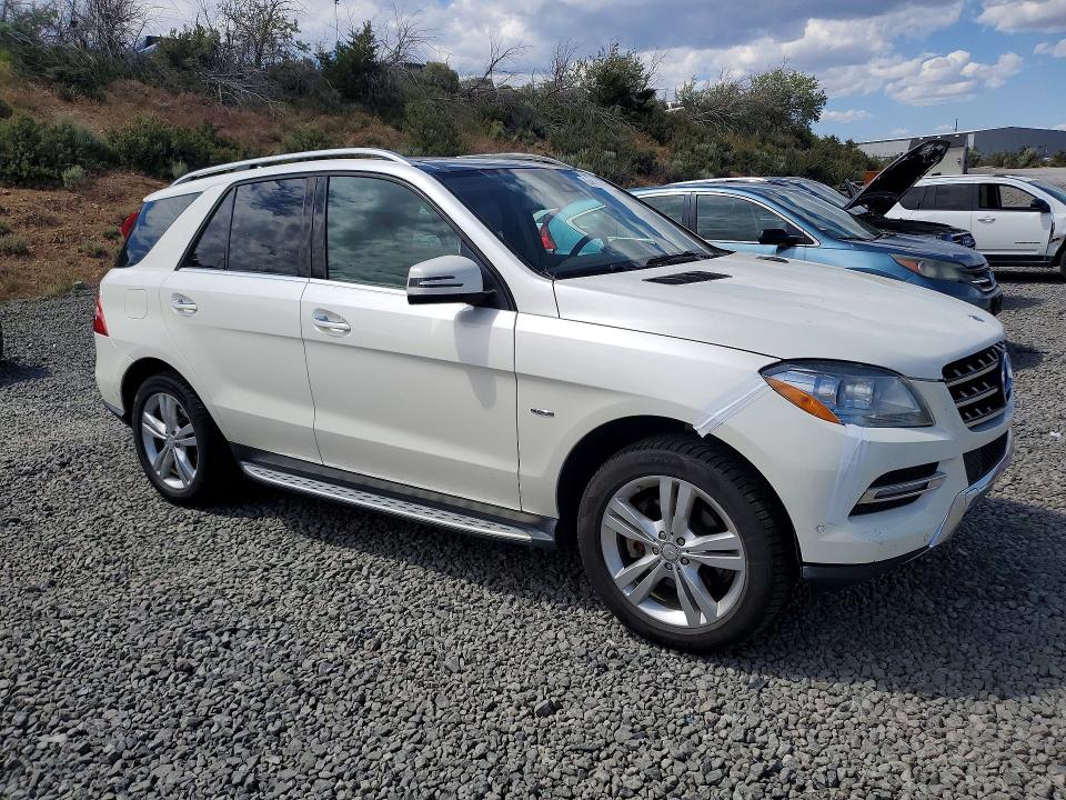 54468746 :رقم المزاد ، 4JGDA2EB0CA020750 vin ، 2012 Mercedes-benz Ml مزاد بيع