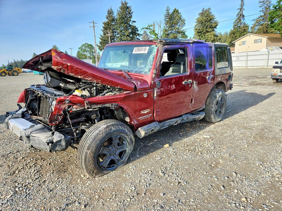 Продажа на аукционе авто 2008 Jeep Wrangler Unlimited, vin: 1J4GA59158L552828, номер лота: 53968416