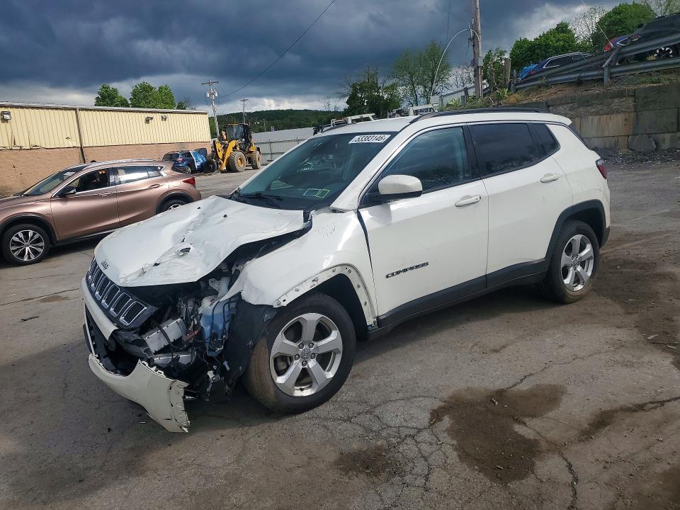 Продаж на аукціоні авто 2019 Jeep Compass, vin: 3C4NJDBB7KT656114, номер лоту: 53383146