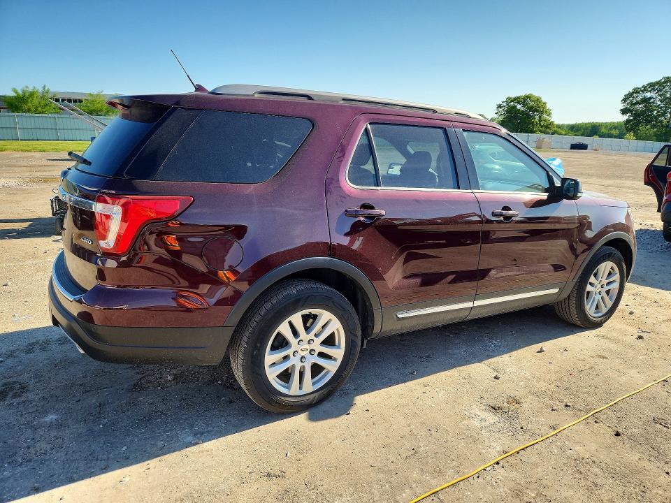 54691036 :رقم المزاد ، 1FM5K8D80JGA18579 vin ، 2018 Ford Explorer مزاد بيع