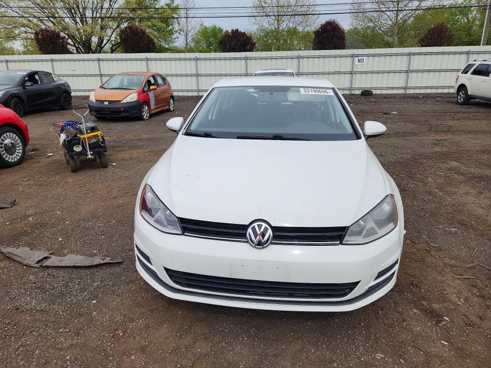 53190696 :رقم المزاد ، 3VW217AU9GM053350 vin ، 2016 Volkswagen Golf مزاد بيع