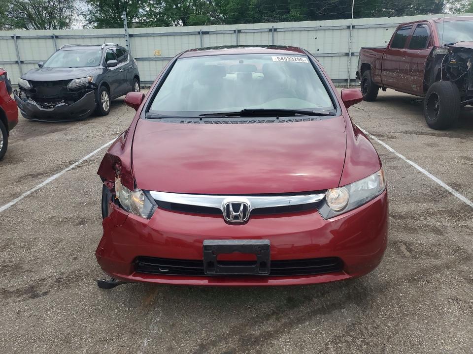 54533296 :رقم المزاد ، 1HGFA16817L063015 vin ، 2007 Honda Civic مزاد بيع