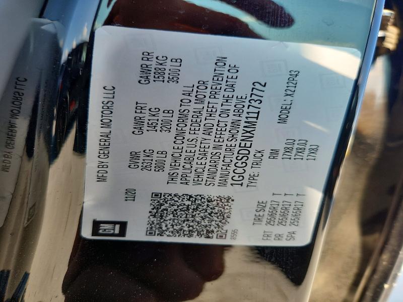 Продажа на аукционе авто 2021 Chevrolet Colorado, vin: 1GCGSDENXM1173772, номер лота: 54206846