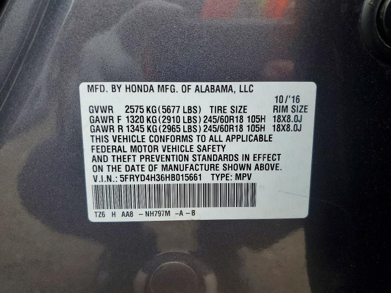 Продажа на аукционе авто 2017 Acura Mdx, vin: 5FRYD4H36HB015661, номер лота: 55169886