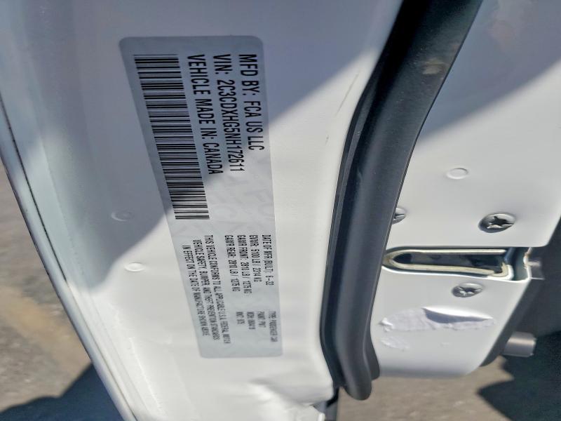 Продаж на аукціоні авто 2022 Dodge Charger, vin: 2C3CDXHG5NH172611, номер лоту: 54066396