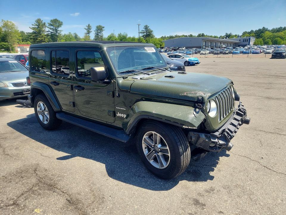 2021 Jeep Wrangler Unlimited მანქანა იყიდება აუქციონზე, vin: 1C4HJXEN1MW568421, აუქციონის ნომერი: 54269306