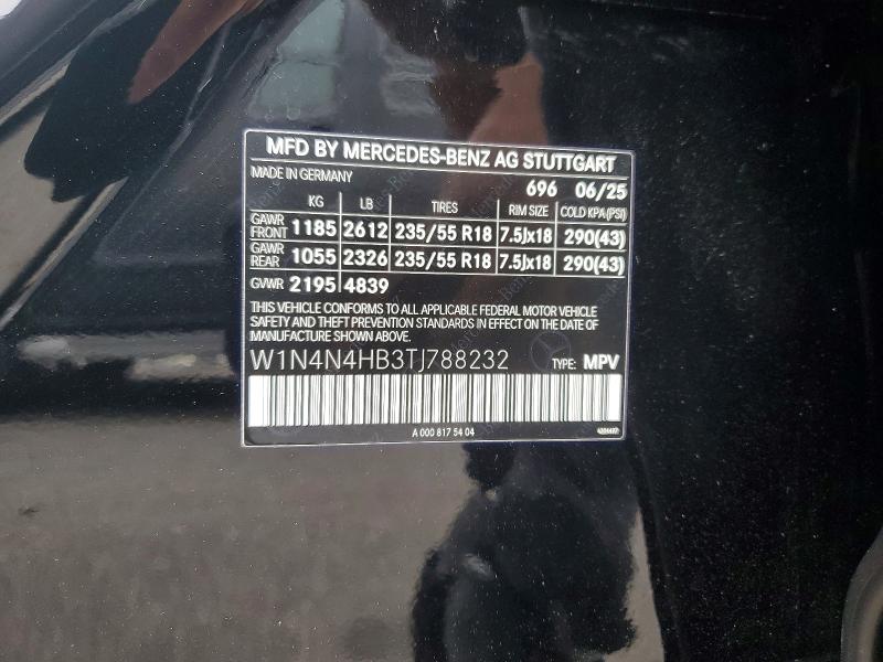 2026 Mercedes-benz Gla მანქანა იყიდება აუქციონზე, vin: W1N4N4HB3TJ788232, აუქციონის ნომერი: 54306136