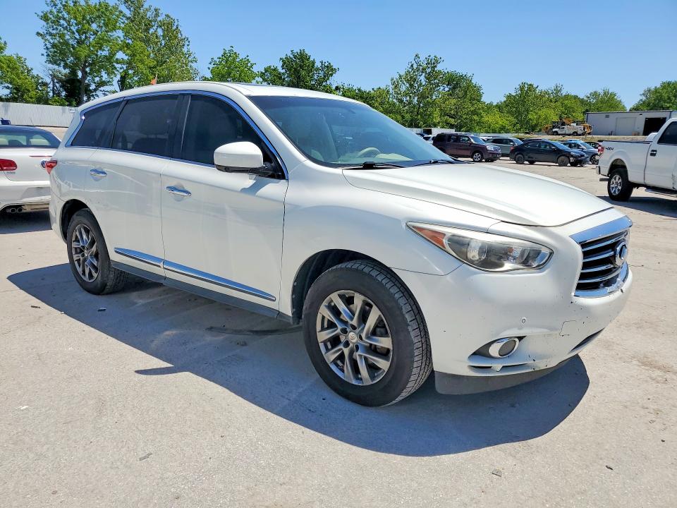 53120216 :رقم المزاد ، 5N1AL0MM8DC311099 vin ، 2013 Infiniti Jx35 مزاد بيع