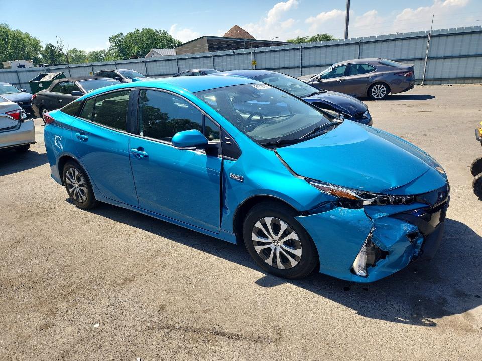 54412186 :رقم المزاد ، JTDKAMFP8N3227251 vin ، 2022 Toyota Prius Prime مزاد بيع