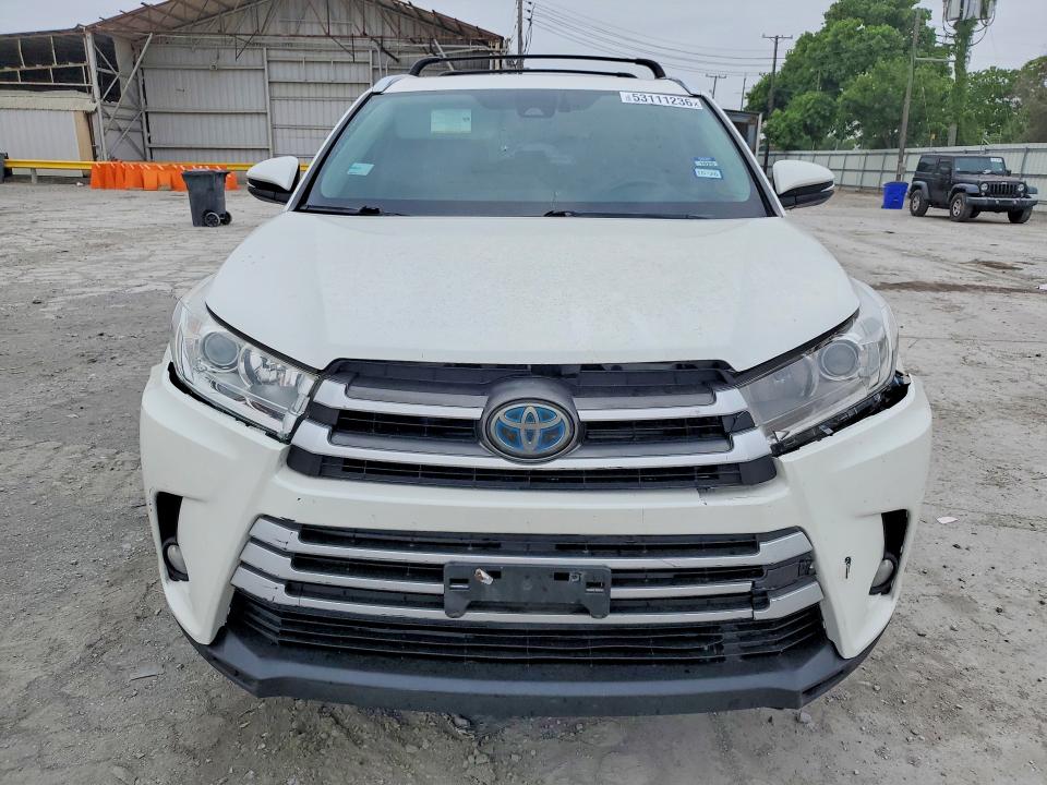 53111236 :رقم المزاد ، 5TDJGRFH4JS051842 vin ، 2018 Toyota Highlander Hybrid مزاد بيع