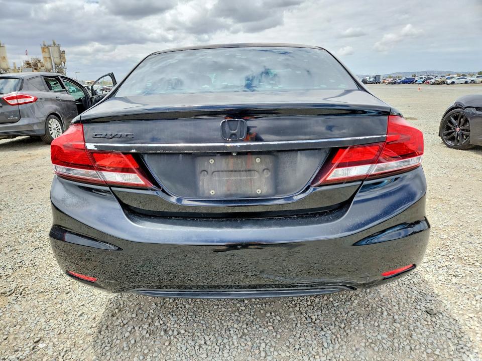 55224246 :رقم المزاد ، 19XFB2F51DE212261 vin ، 2013 Honda Civic Lx مزاد بيع