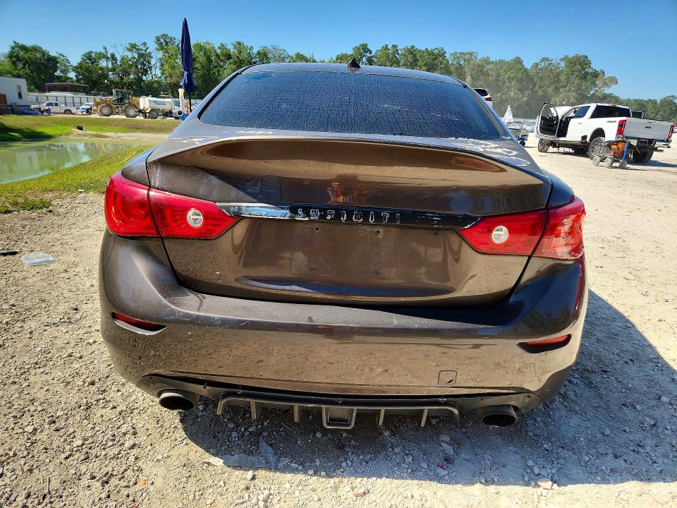 Aukcja sprzedaży 2014 Infiniti Q50, vin: JN1BV7AP2EM670313, numer aukcji: 53650466