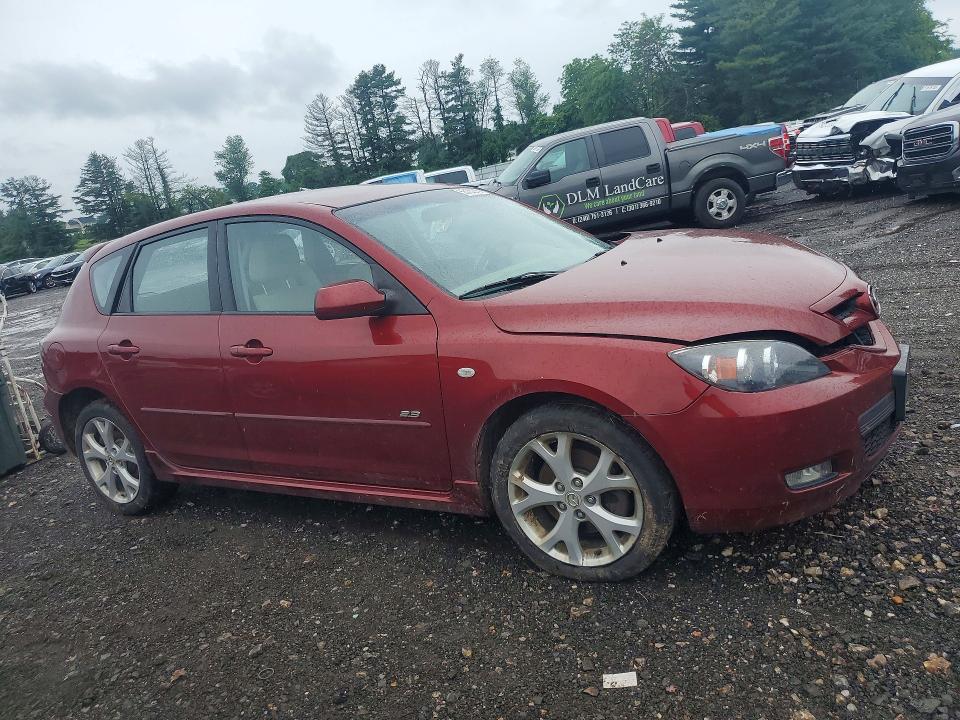 55130916 :رقم المزاد ، JM1BK343581118706 vin ، 2008 Mazda 3 مزاد بيع
