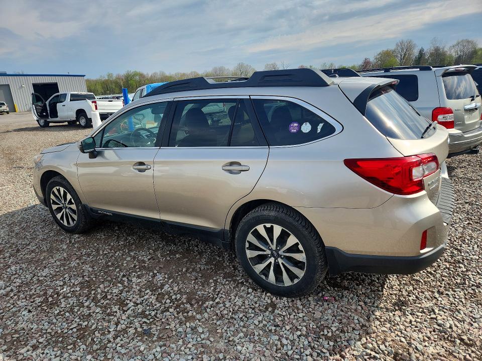 2015 Subaru Outback მანქანა იყიდება აუქციონზე, vin: 4S4BSANC1F3352857, აუქციონის ნომერი: 52214886