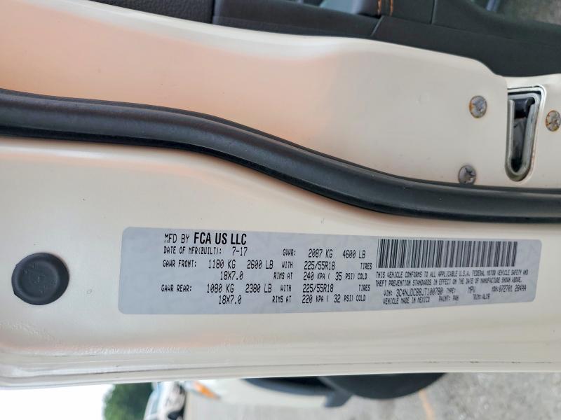 54435556 :رقم المزاد ، 3C4NJDCB8JT100780 vin ، 2018 Jeep Compass مزاد بيع