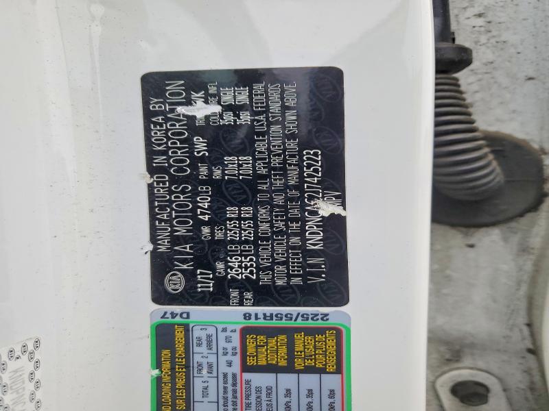 54212656 :رقم المزاد ، KNDPNCAC2J7425223 vin ، 2018 Kia Sportage مزاد بيع